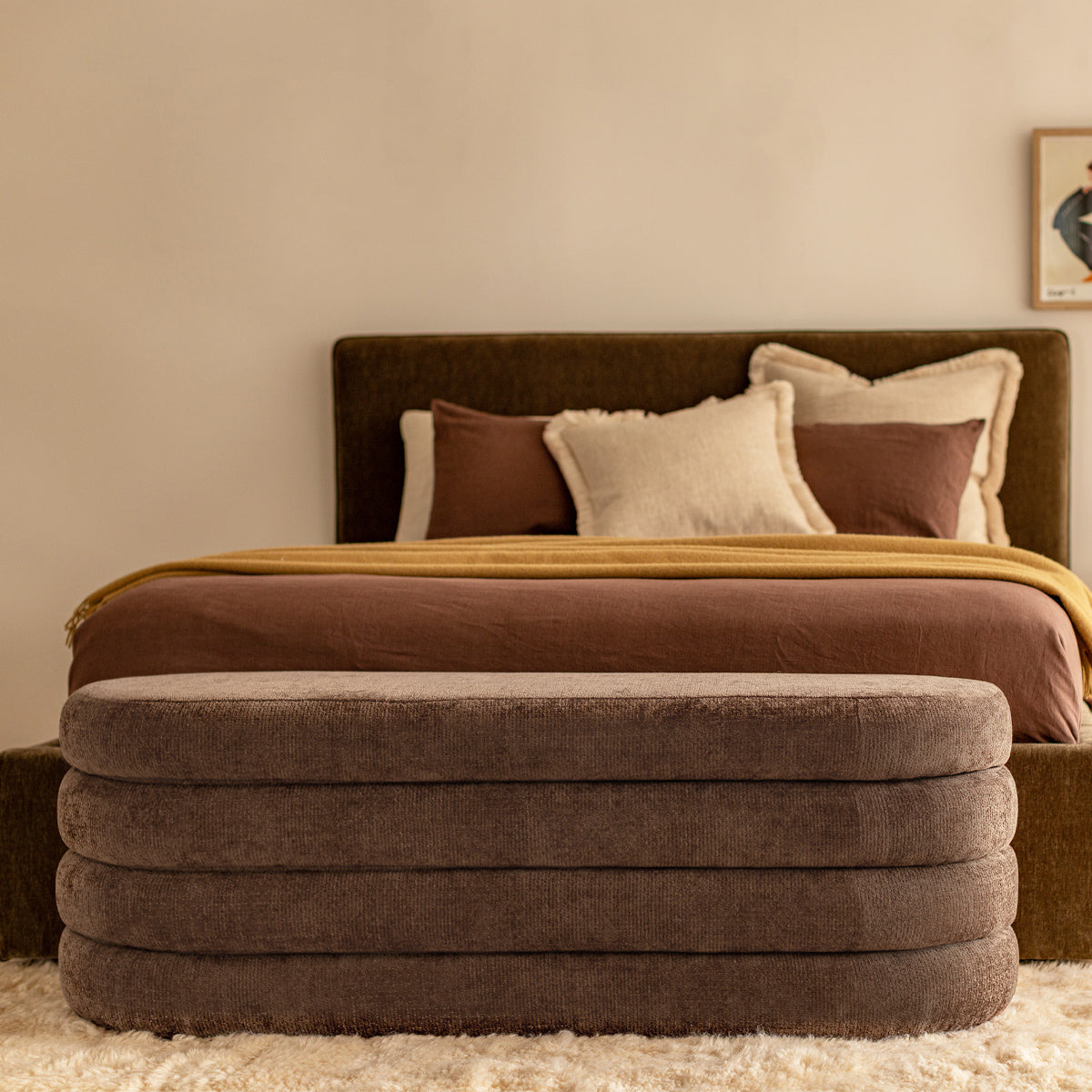 Mecca Oval Storage Ottoman - Image 32