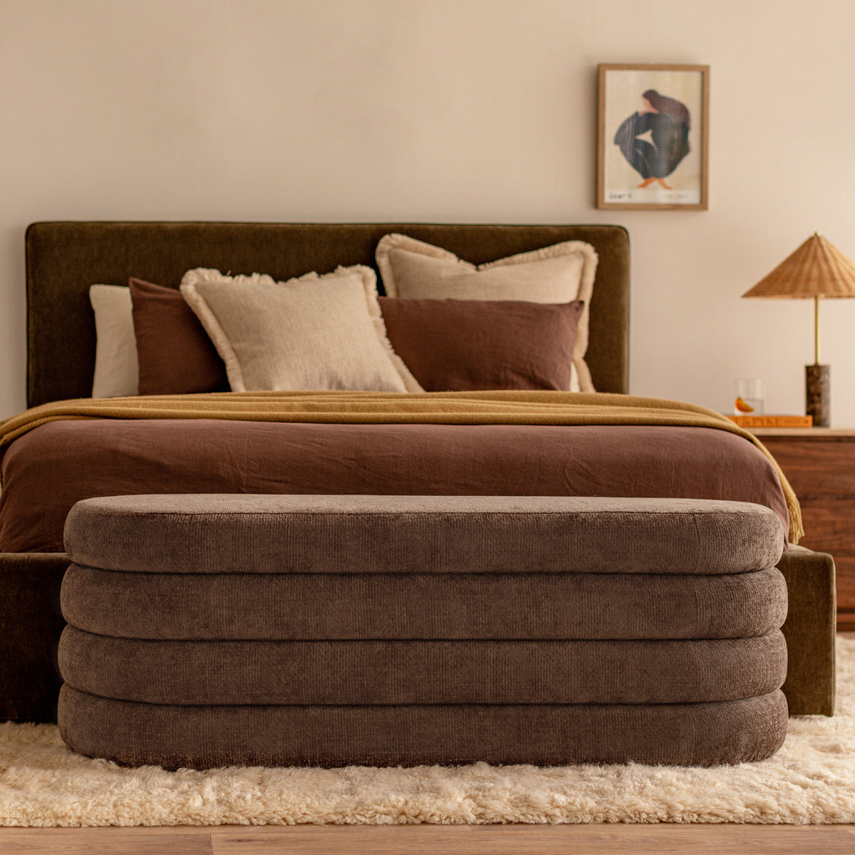 Mecca Oval Storage Ottoman - Image 31