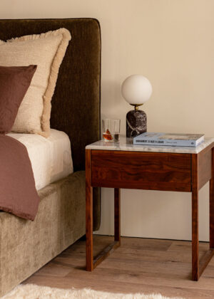 Avalon Marble Bedside Table