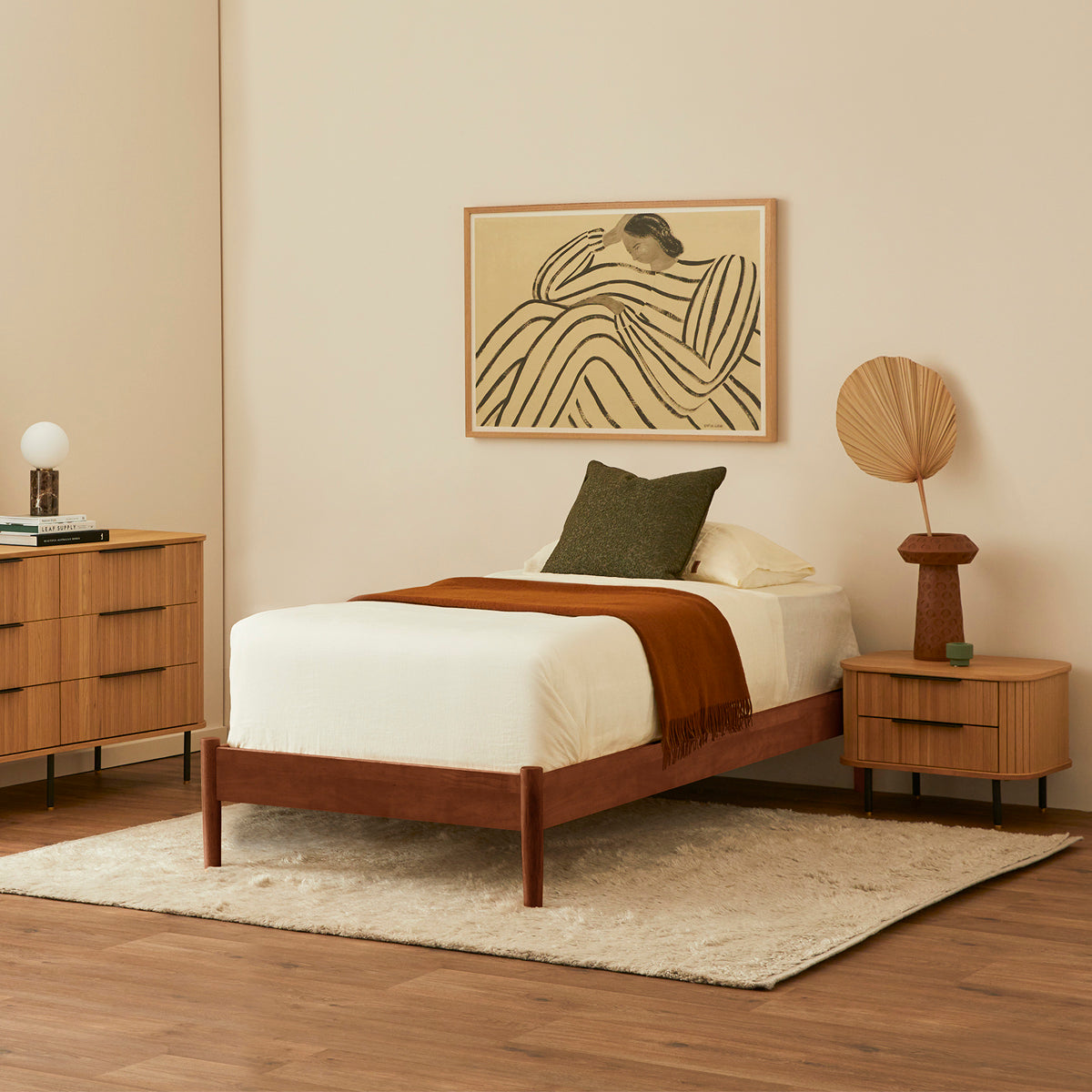 Luna Timber Single Bed Frame - Image 11
