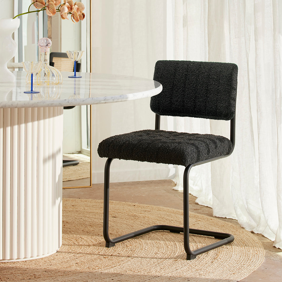 Blake Fabric Dining Chair - Image 2