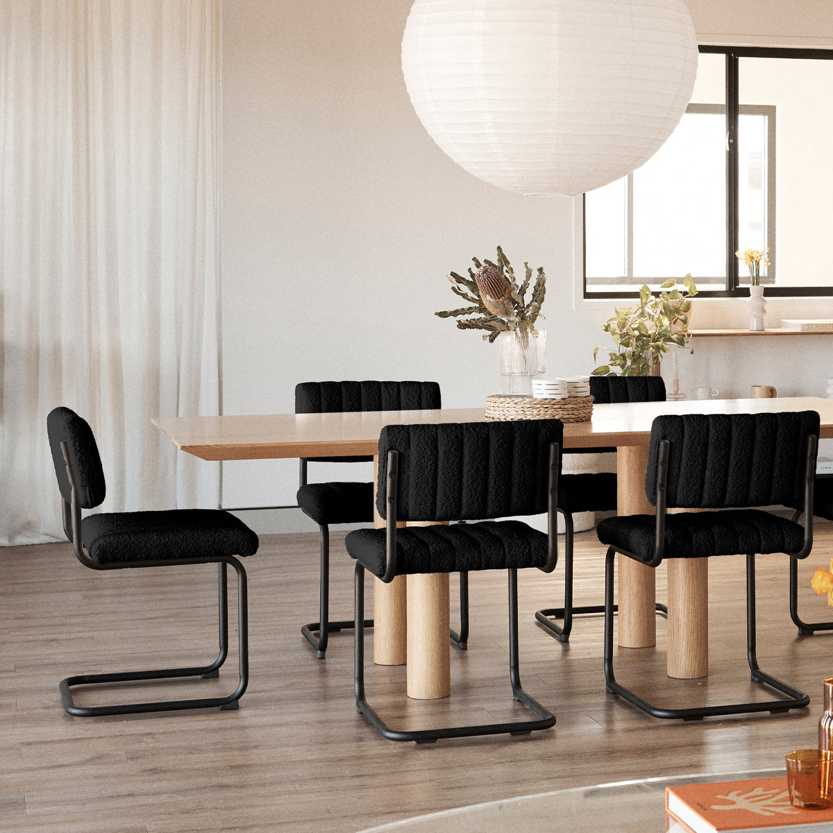 Blake Fabric Dining Chair - Image 5