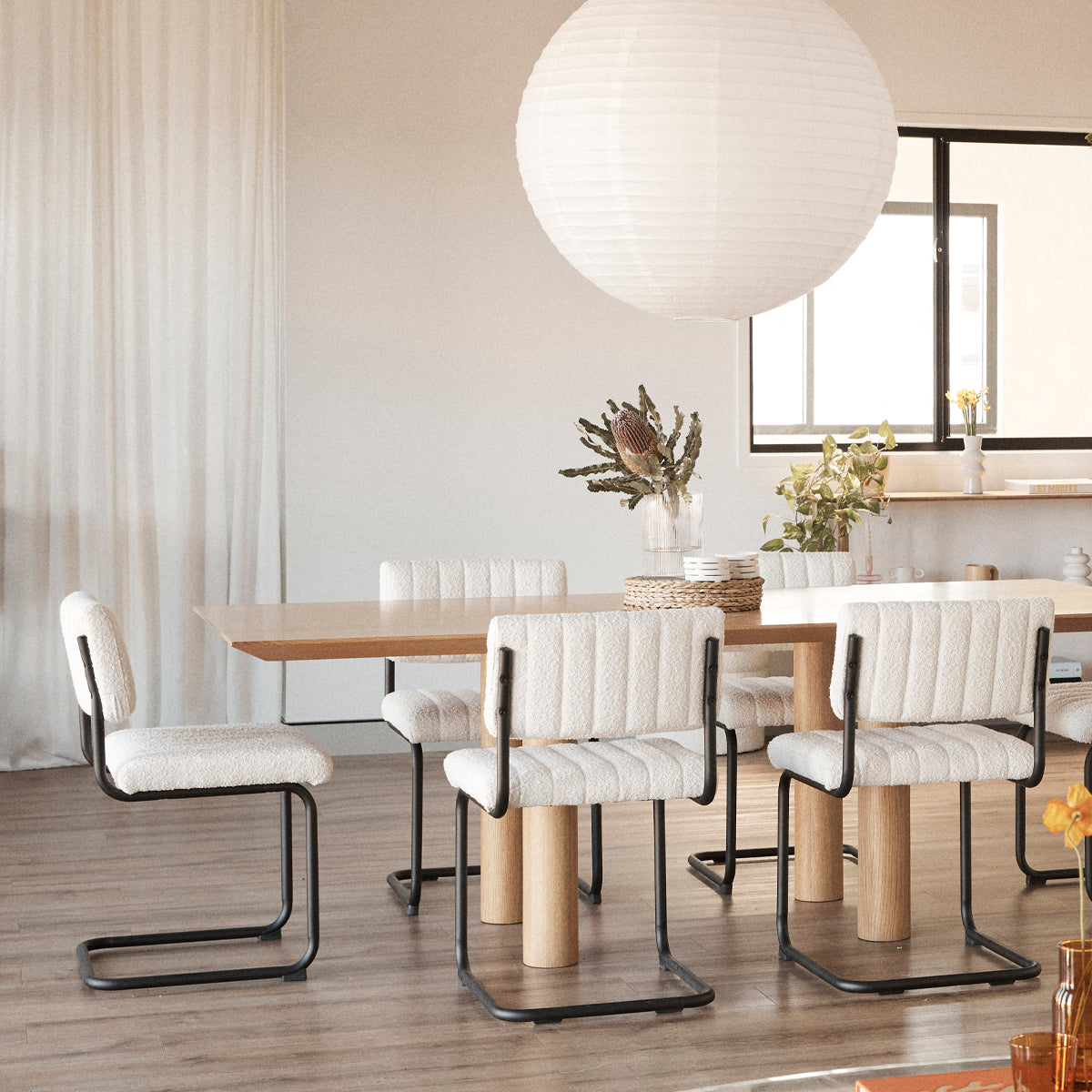 Blake Fabric Dining Chair - Image 11