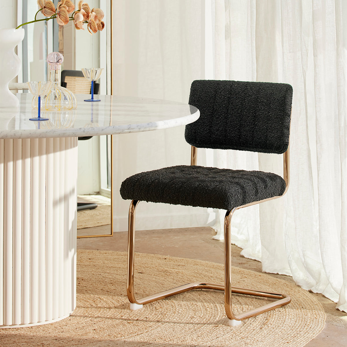 Blake Fabric Dining Chair - Image 17