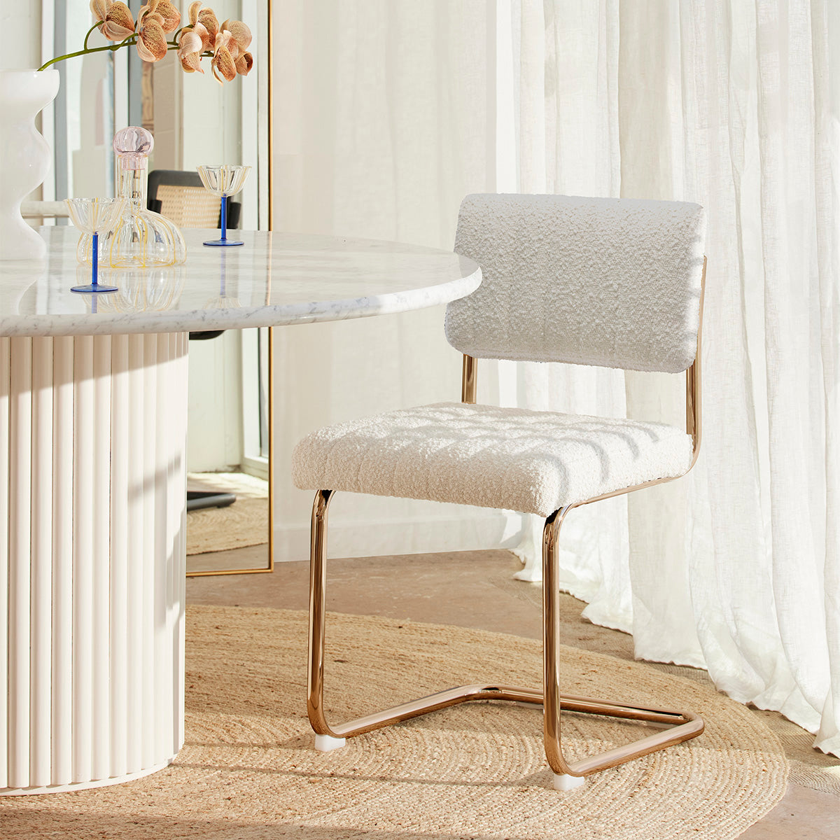 Blake Fabric Dining Chair - Image 24