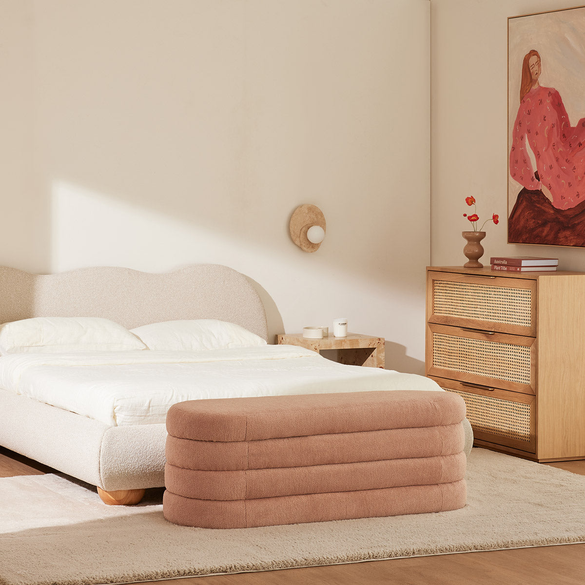 Mecca Oval Storage Ottoman - Image 7