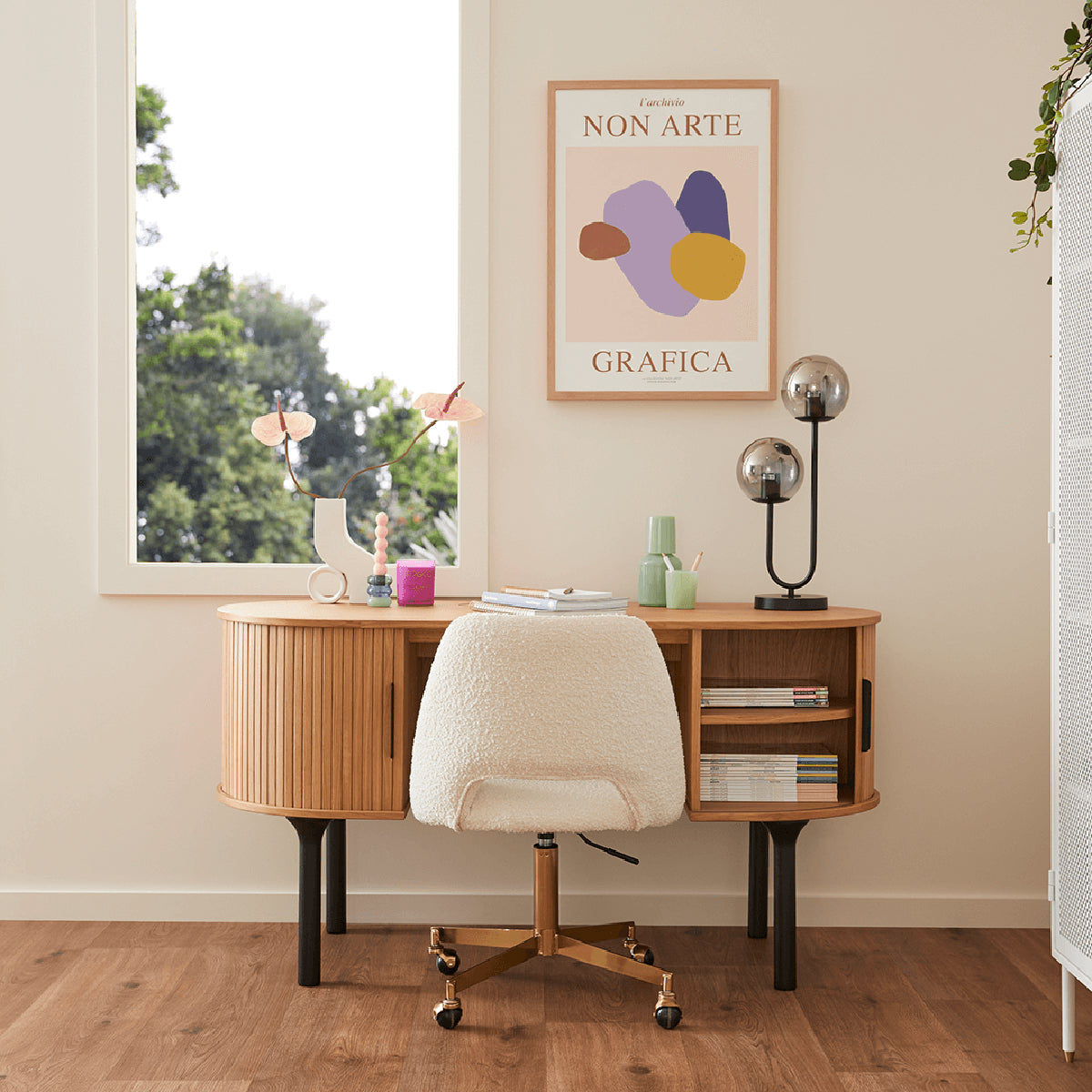 Belmont Boucle Office Chair - Image 4