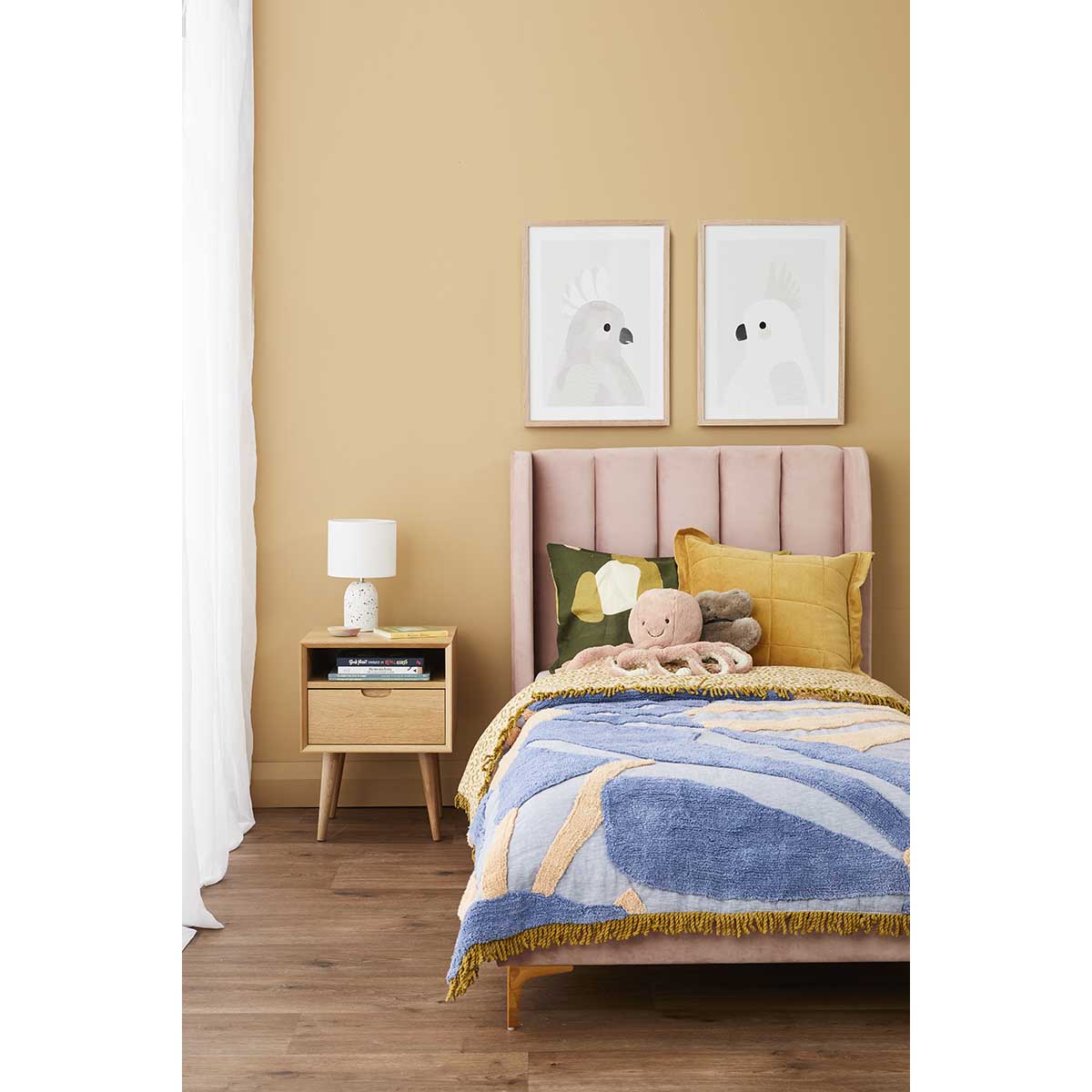 Orbit 1 Drawer Night Stand - Image 2