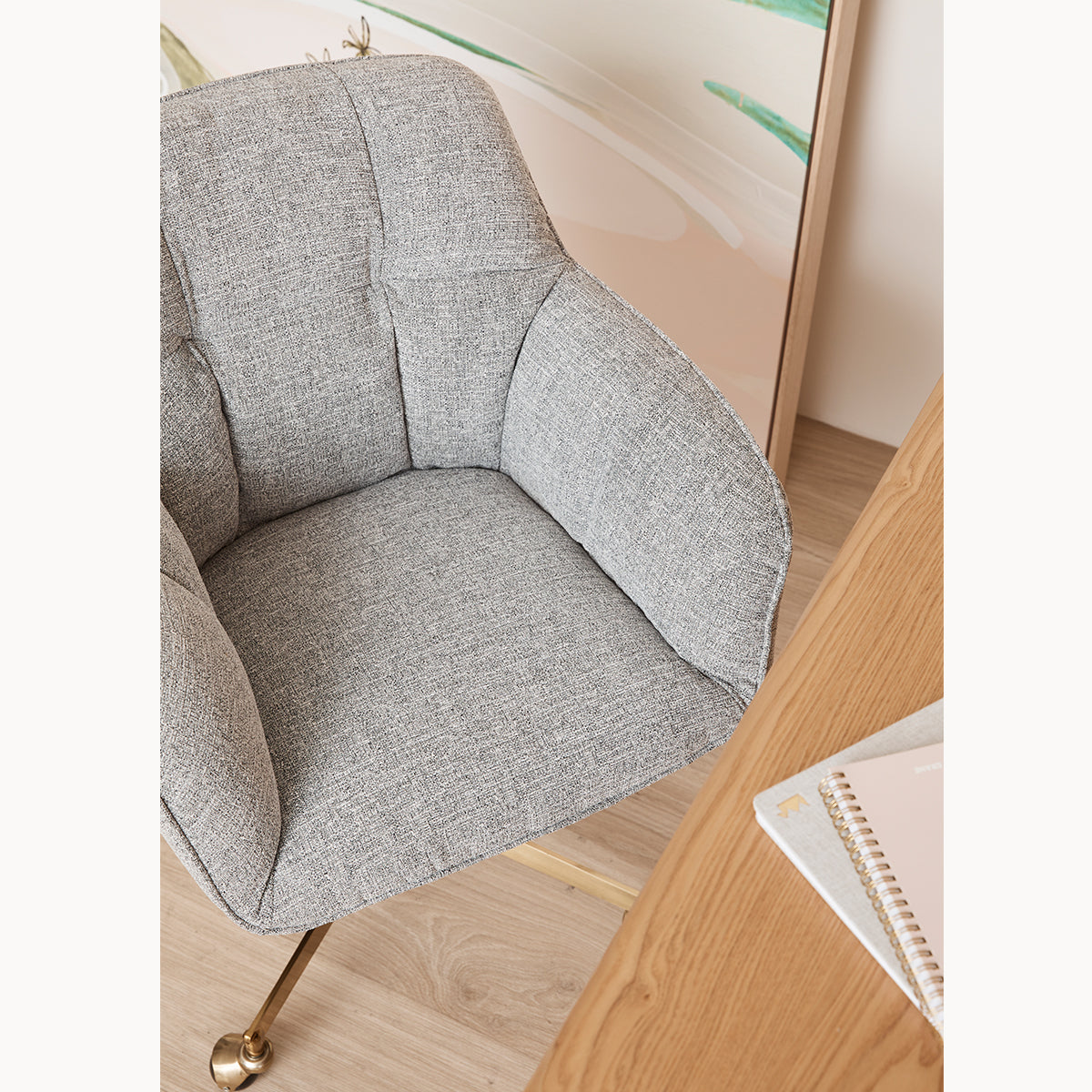 Stella Fabric Office Chair - Image 36