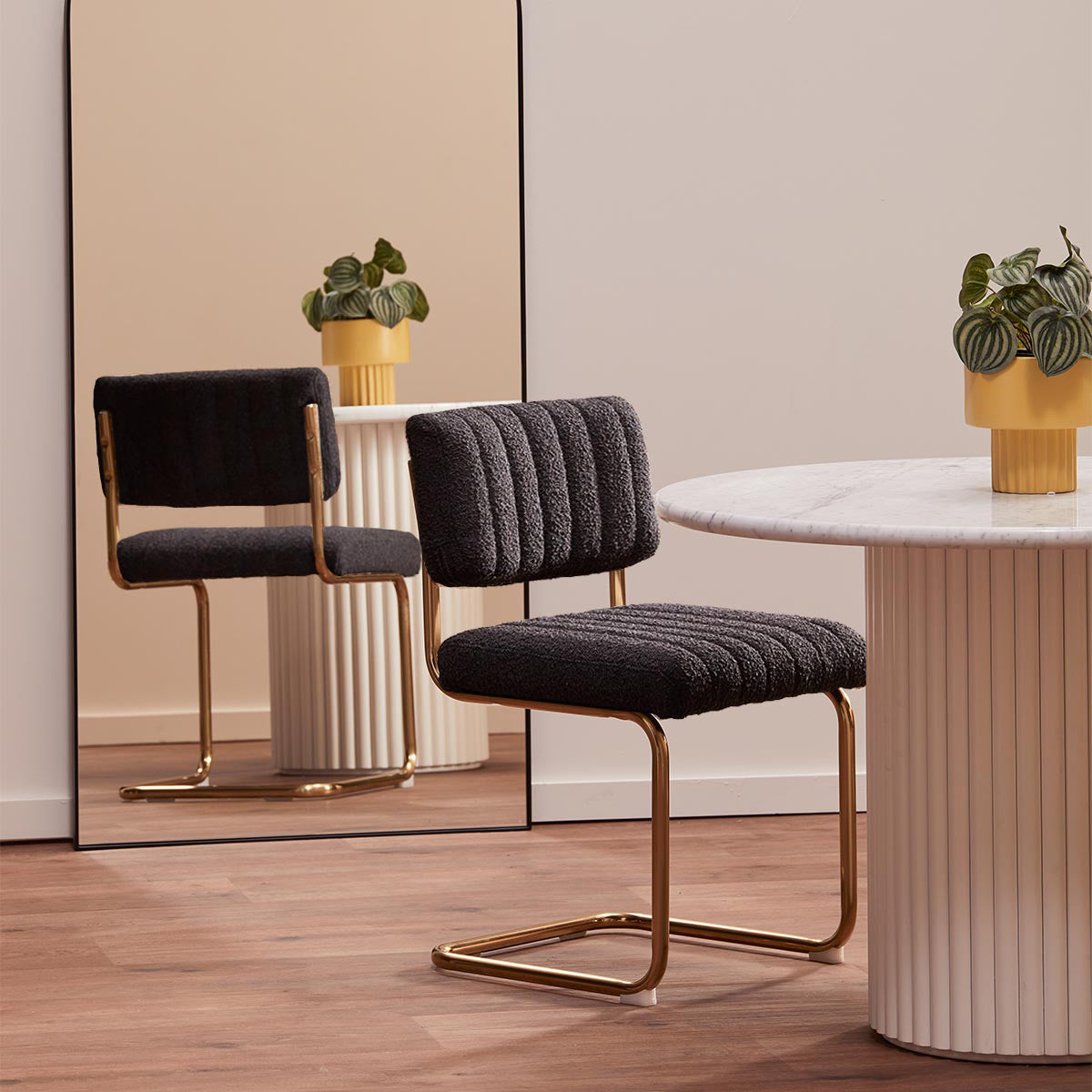 Blake Fabric Dining Chair - Image 18