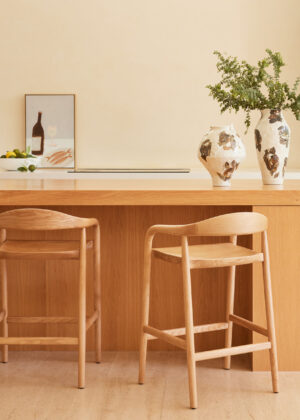 Noris Timber Bar Stool