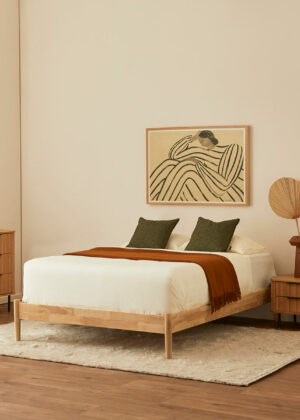 Luna Timber Double Bed Frame