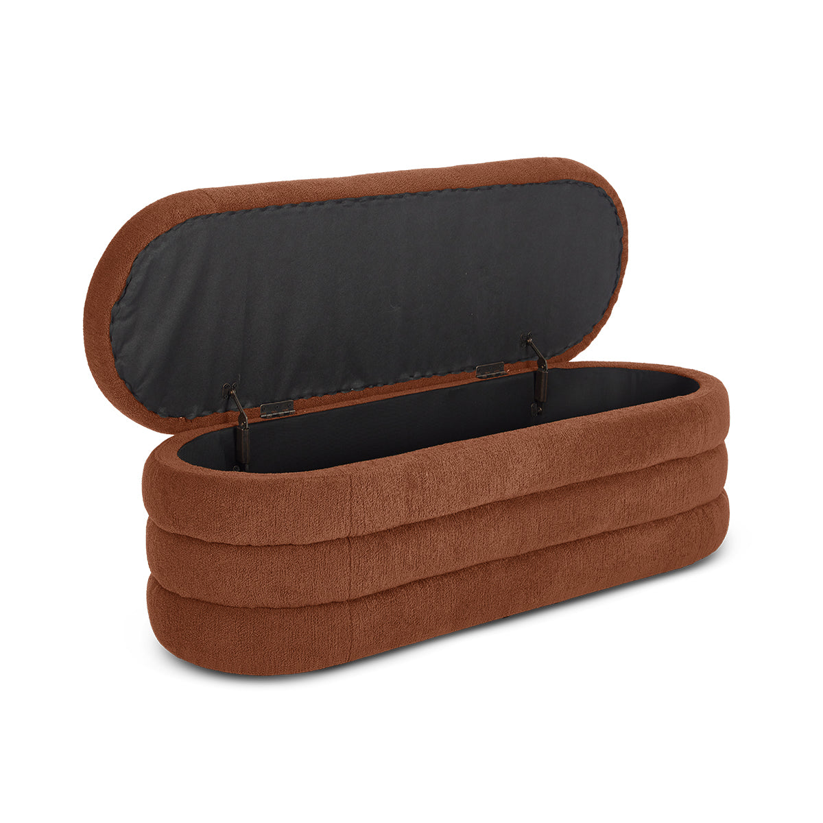 Mecca Oval Storage Ottoman - Image 4