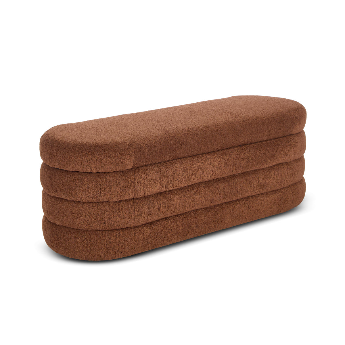 Mecca Oval Storage Ottoman - Image 3