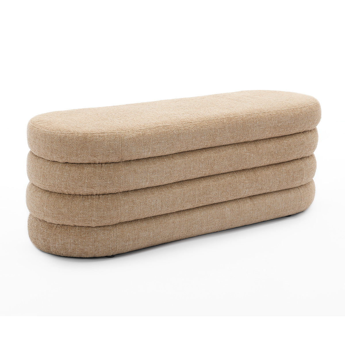 Mecca Oval Storage Ottoman - Image 13