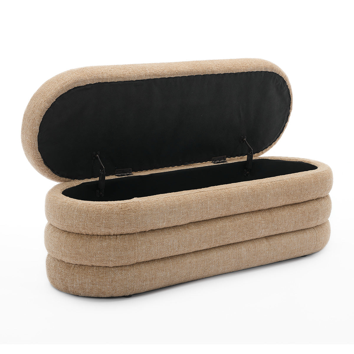 Mecca Oval Storage Ottoman - Image 12
