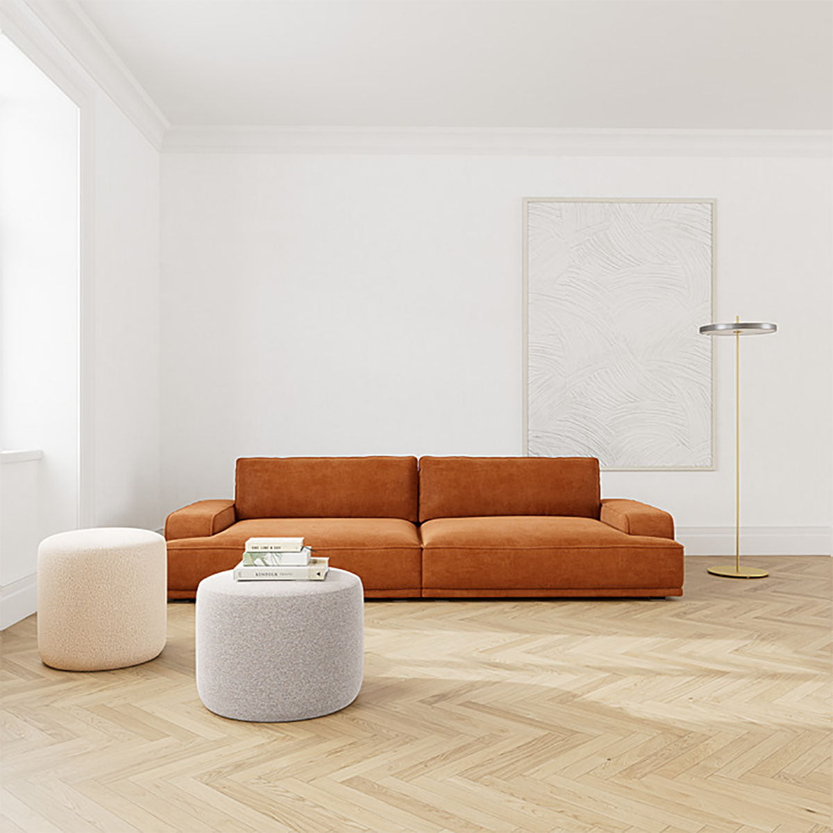 Leonora 3.5 Seater Sofa - Image 2